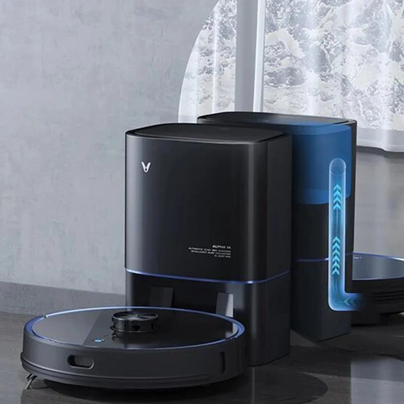 Запчасти для робота-пылесоса VioMi s9, основная и боковая щетки, фильтр НЕРА, мешок для сбора пыли, насадка на швабру