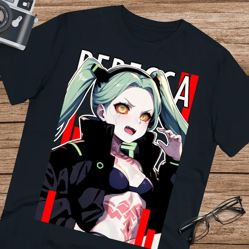 

Rebecca Shirt Shirt Anime T-shirt Unisex Ultra Cotton Tee