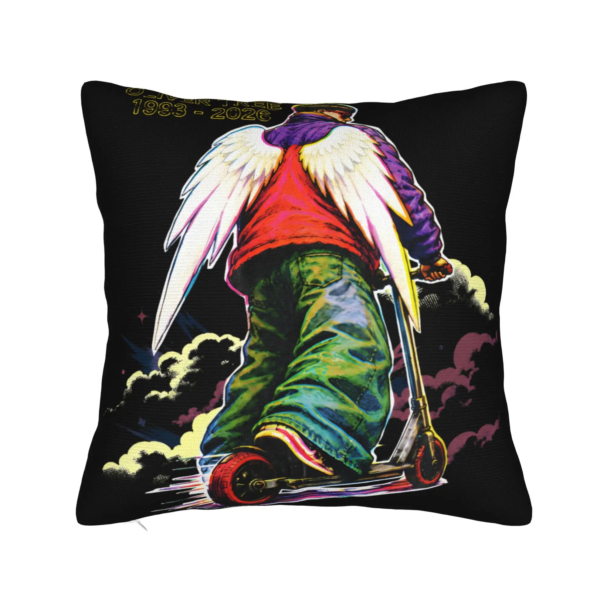 Oliver Tree Rest In Peace 1993 to 2026 Memorial RIP Pillow Case  Soft Pillow Cover Fashion Pillowcases For Living Room Bed Chair