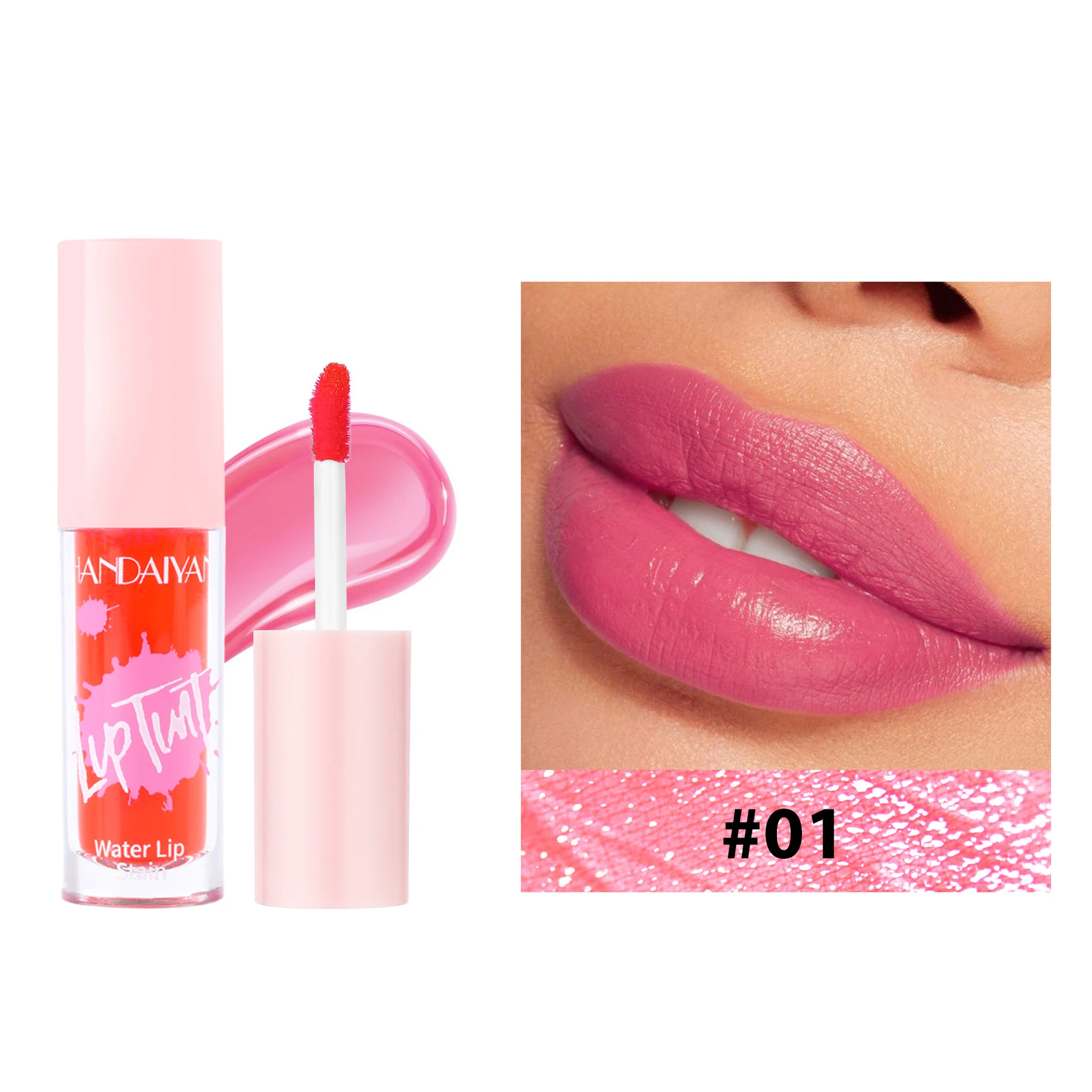 6 Colors Non-Stick Lip Glaze Lasting Moisture Moisture Non-Stick Lipstick image 5