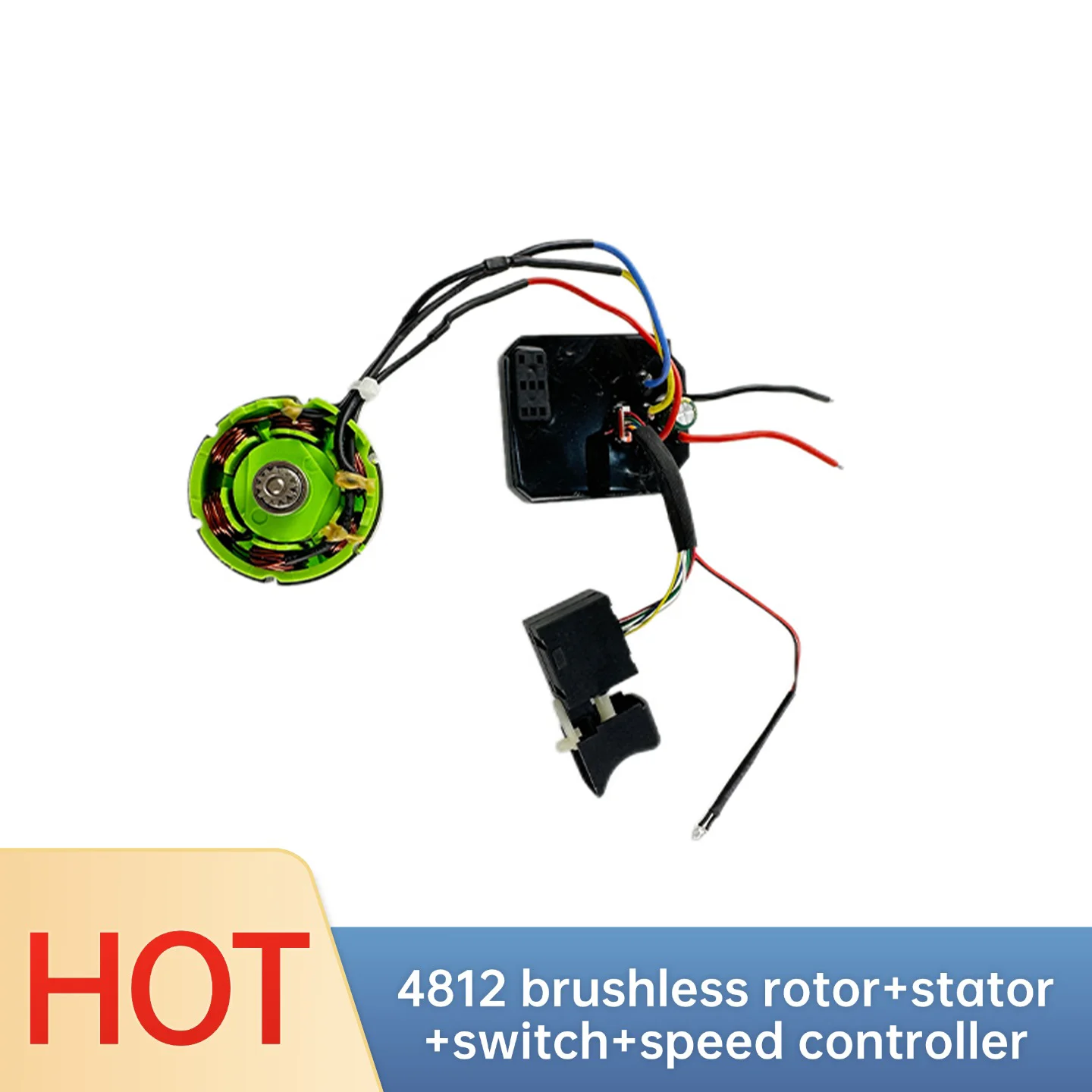 

Плата управления бесщеточным двигателем 4812, запчасти для бесщеточного ударного гайковерта, комплектующие для сборки платы управления без датчиков