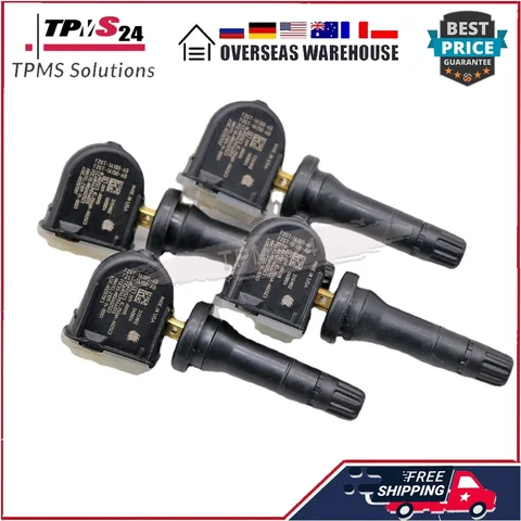 Комплект Из 4 Датчиков TPMS F2GT-1A180-AB Для Системы Контроля Давления В Шинах Ford Edge, Galaxy, F-150, Mustang