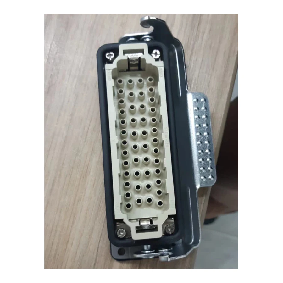 ZJSIHEGF Heavy Duty Connectors HDC-46 46pin Industrial rectangular Aviation connector plug