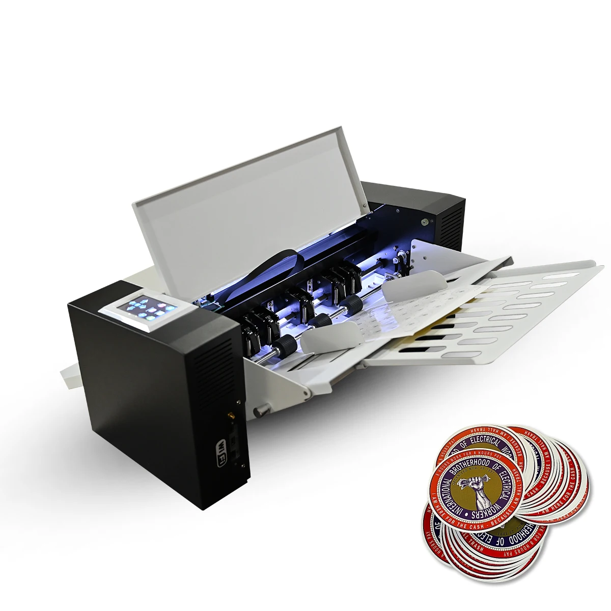 Automatic Sticker Kiss Cut A3 A4 Die Cutting Machine Label Sticker Paper Cutting Machine