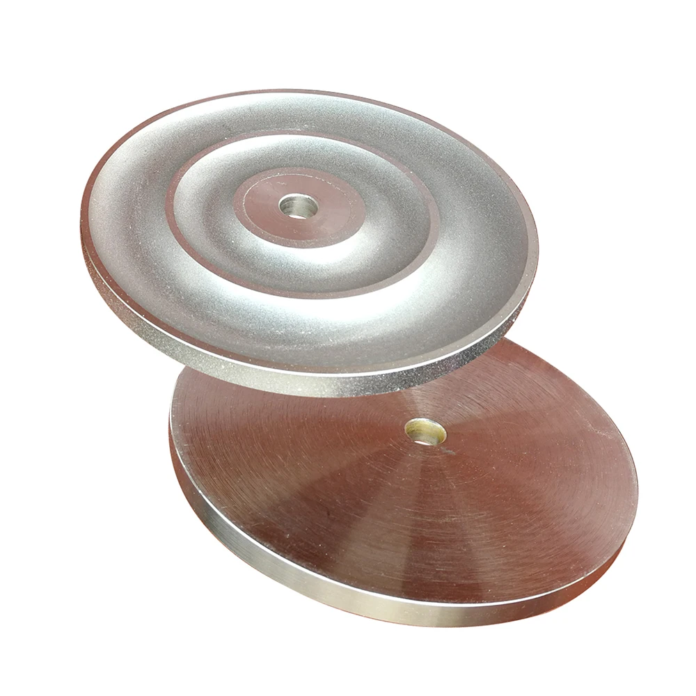 Disco abrasivo concavo da 6 pollici Dischi diamantati Ruota Taglio vetro Gioielli Roccia Lapidaria Lame per sega Diametro 150MM 80-3000 Grana