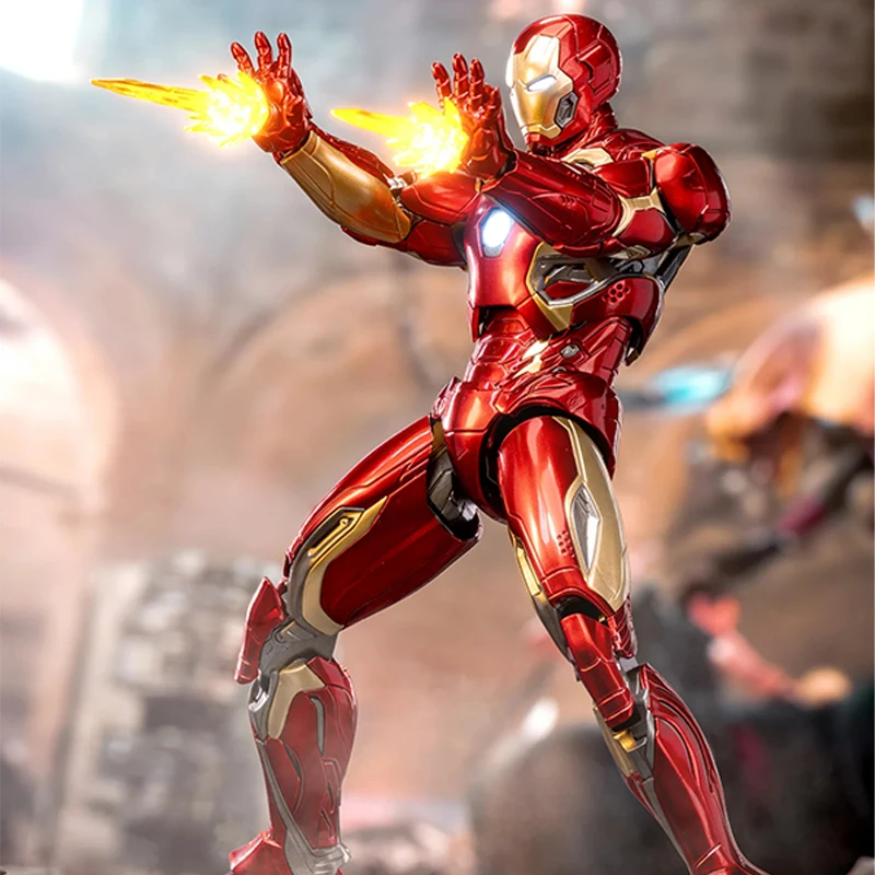 Original Fondjoy 1/12 Iron Man MK45 Model Kit Infinity Saga Ironman Mark45 Assembly ABS Joint Movable Figure Statue Ornament Toy