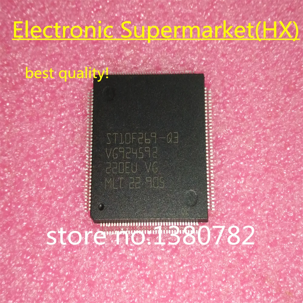 

Free Shipping 2pcs-20pcs ST10F269-Q3 ST10F269 QFP-144 IC In stcok!