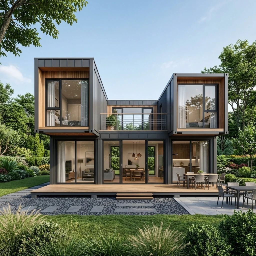 High-Quality Expandable Container House expandable cabin durable steel insulated walls full easy move  for camping holiday