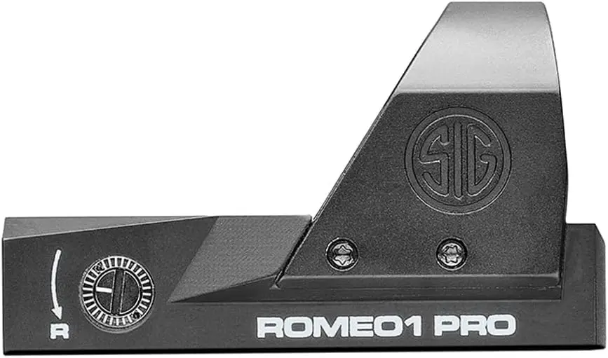 SIG SAUER ROMEO1PRO 1x30mm 3 MOA Red Dot Sight | Durable Fogproof Waterproof Corrosion-Resistant Compact Open Reflex