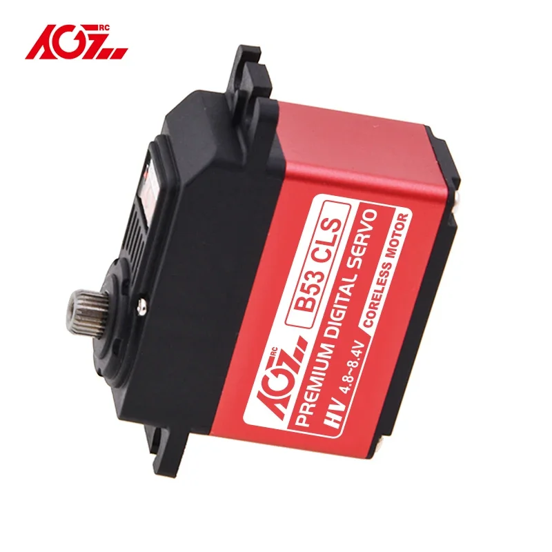 

AGFRC Coreless Motor B53CLS HV 15KG 0.05Sec High Speed Standard Digital Steering Servo For RC 1/10 1/12 Vehicle Off Road Truck