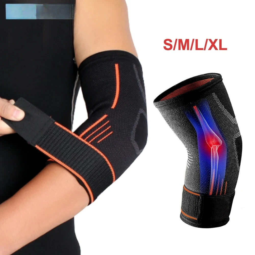 

1Pcs Fitness Elbow Brace Compression Support Sleeve for Tendonitis, Tennis Elbow, Golf Treatment - Reduce Joint Pain 2026