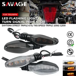 LED Turn Signal Light For Trident 660 Daytona Street Triple 675 765 Speed Triple 1050 Speed Twin 1200 Motorcycle Flasher Lamp