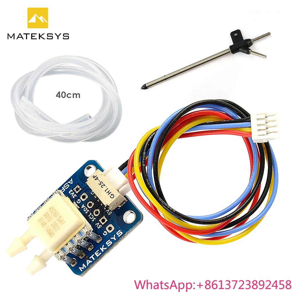

MATEKSYS ASPD-4525 DIGITAL AIRSPEED SENSOR for F405-WING F411-WING F722-Wing Flight Controllers RC Airplane Drone DIY Parts