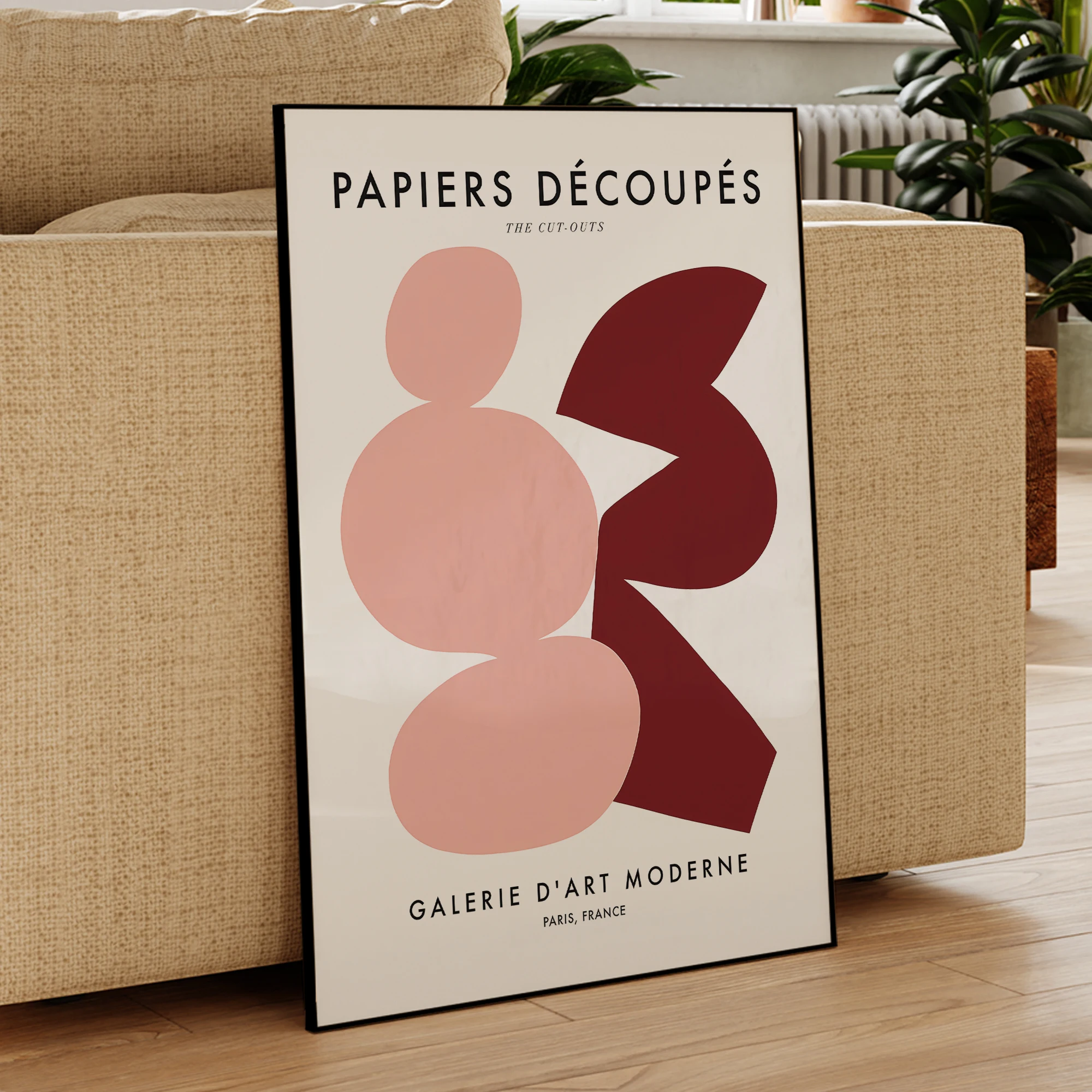 Carte moderne Decoupes - Galer - Art Print Framed recensione e prezzo