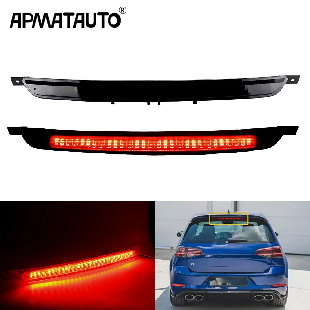 Led Center High Level Third Brake Light For VW Golf VII GTI GTE GTD R e-Golf Touareg 18-23 T-Roc Auto Tail Stop Lamp 5G6945087A