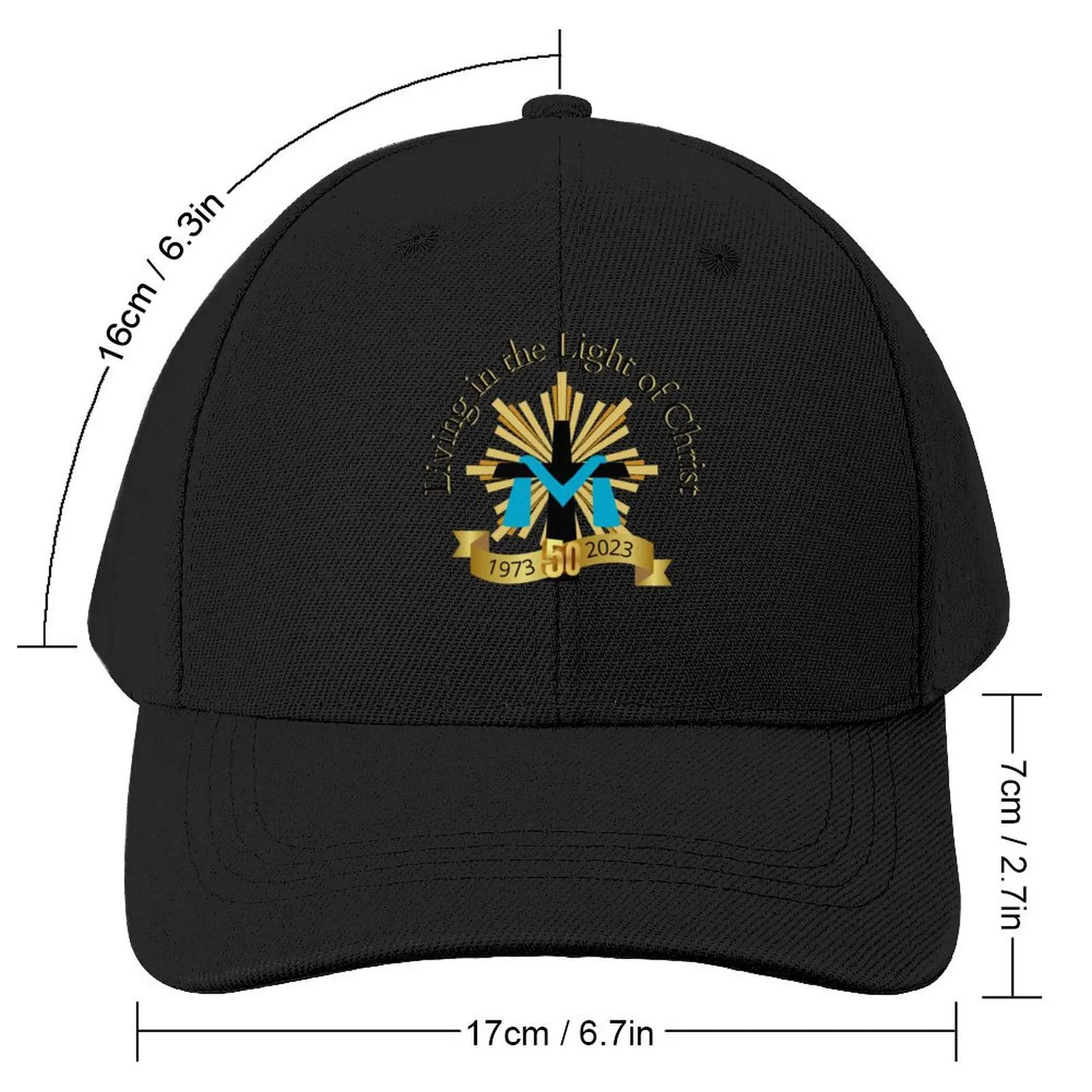 Saint Matthew Catholic Church 50th Anniversary Baseball Cap Luxury Man Hat Hip Hop |-F-| Caps Male Women's