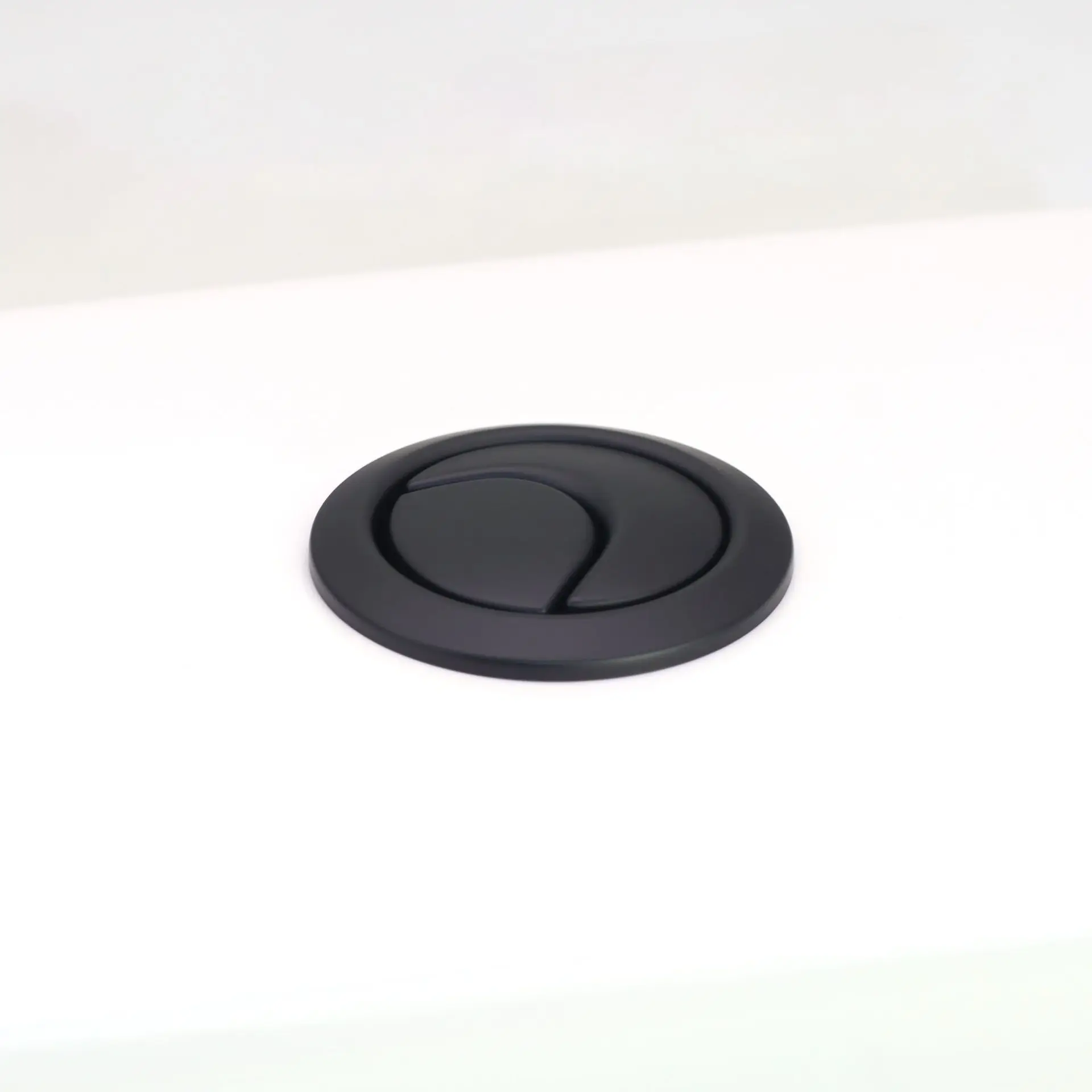 1pc BlackToilet Flush Valve Push Button for Siamp for Skipper 45 Dual Flush Cistern Button Round Cistern Push Button