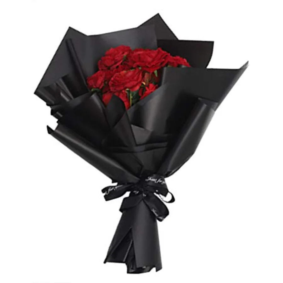 

20 Sheets Matte Flower Wrapping Paper Waterproof Florist Bouquet Packaging Paper Multi Colors Thick Floral Gift Wraps Roll for