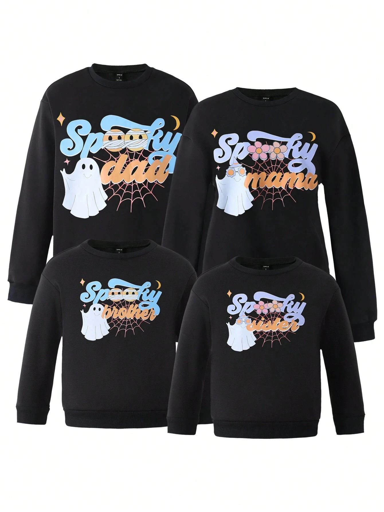

Disney Sweatshirt for women Round Neck Hoodie Autumn & Winter Family parent-child Halloween Clothes All-match Girls Pullover