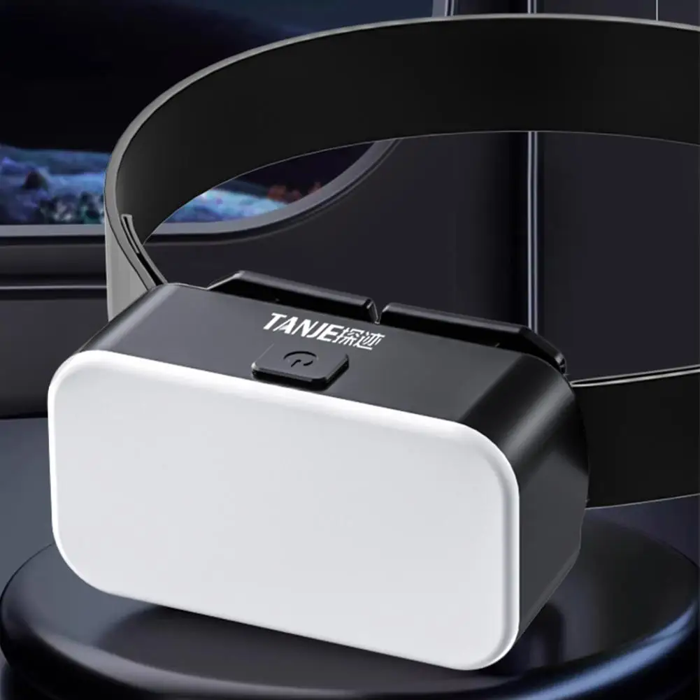 Floodlight LED ไฟหน้า USB แบบชาร์จไฟได้ COB LED ไฟหน้าฉุกเฉิน EDC ไฟฉายตกปลาไฟฉายทํางาน Night O0K6