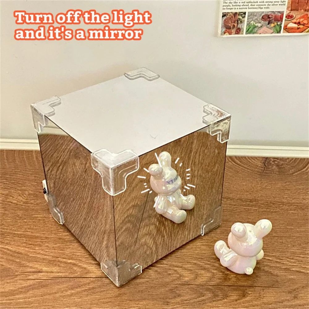 Creative Diy Tulip Flower Sea Cube Three-Dimensional Small Night Lamp Material Package for Girlfriend Couple Girlfriends