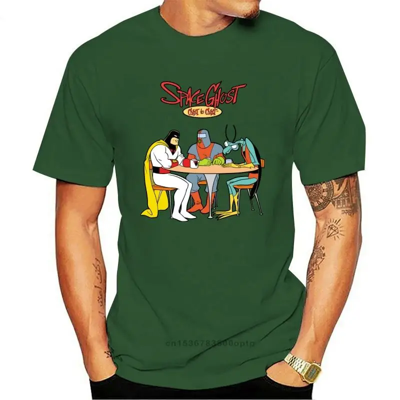 

New Space Ghost Meeting Table T-Shirt Colorful O Neck TEE Shirt For Men Women Tshirt
