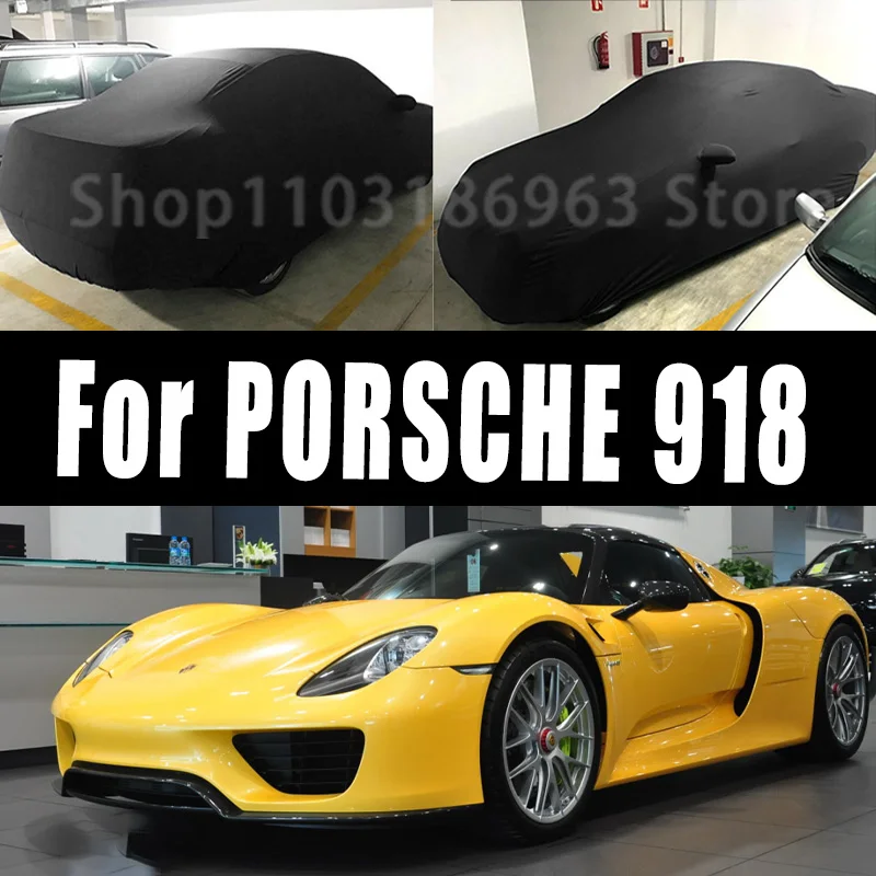 for PORSCHE 918 Elastic carcover Sunscreen heat insulation snowcover adustprevention wear-resistant anti-static