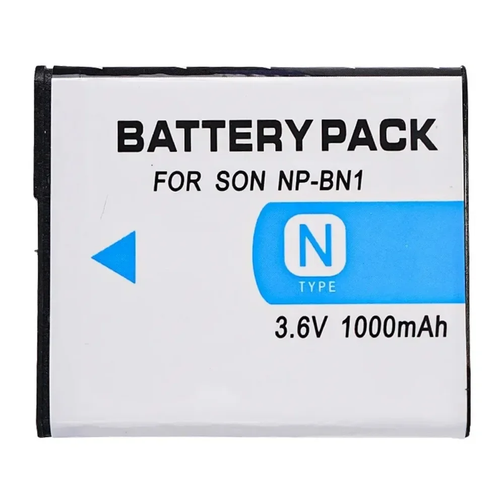 

1000mAh 3.6V NP-BN1 Battery for Sony DSC-W DSC-WX DSC-TX DSC-QX DSC-T Series W380 W350 W390 TX7 TX9C TX100 QX100 W520 T110