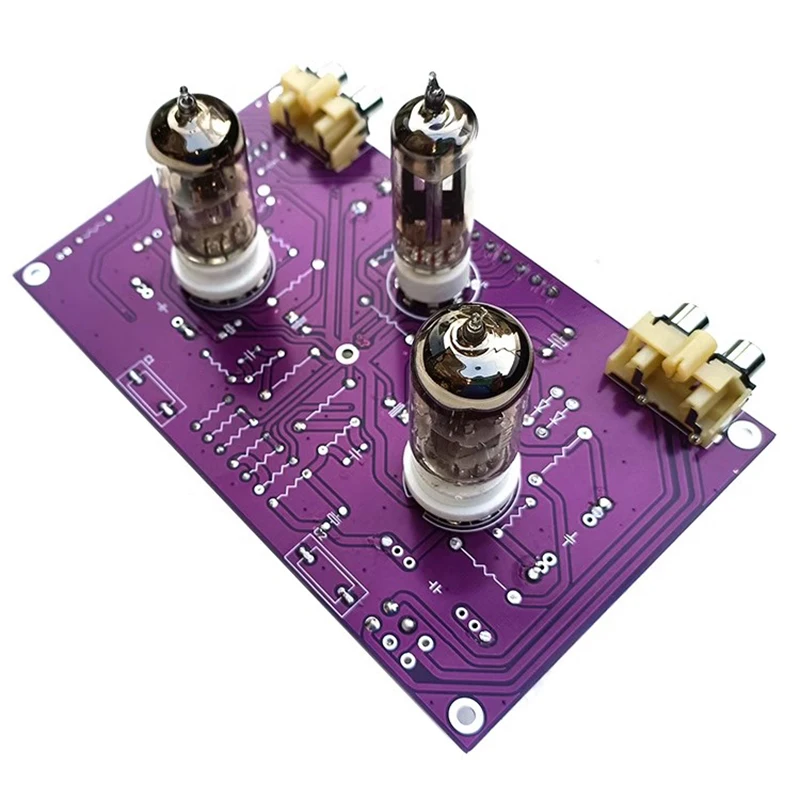 X10D Line Tube Buffer Preamplifier Board 6X4 6Z4 Rectificat Direct Engraving Original Version 6N11 Vacuum tube Amplifier Board