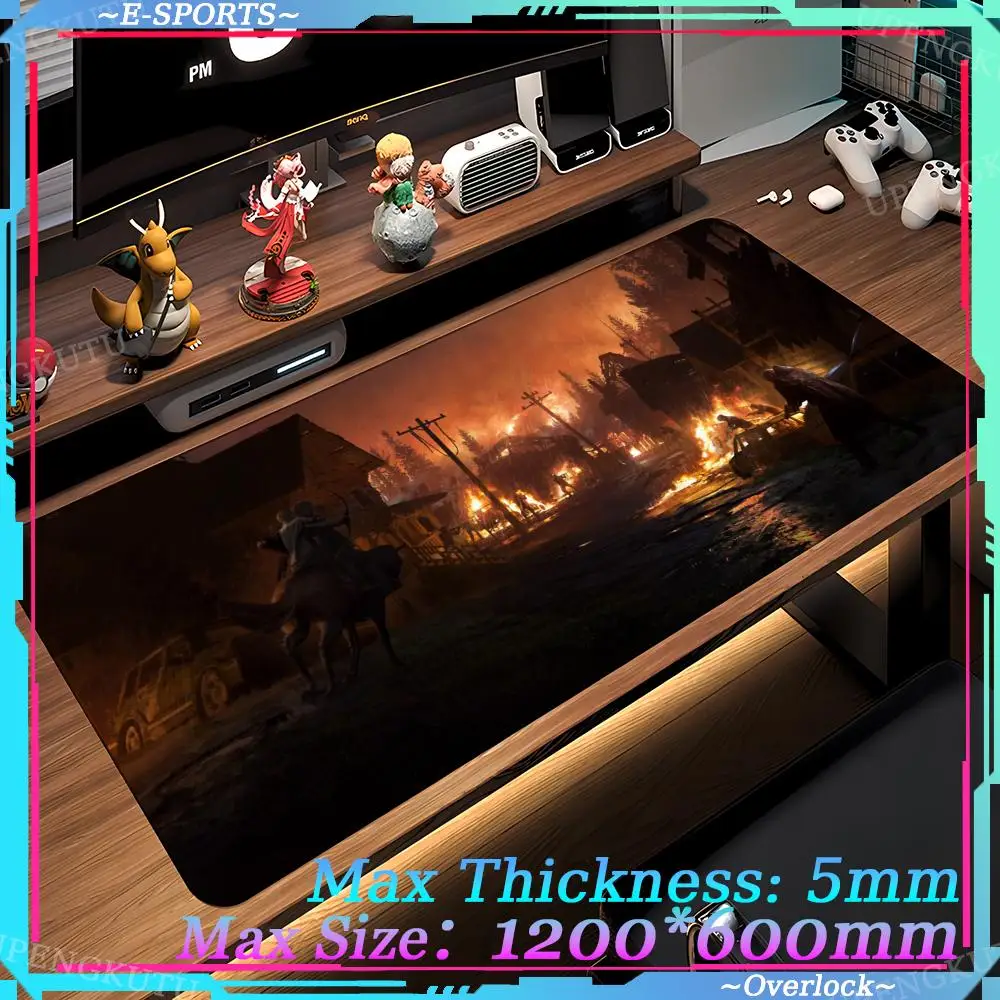 New products Mouse Desk mats Pad Oversized 1200X600MM DIY gaming computer Gaming Mouse Pad T_the_Last_of_Us