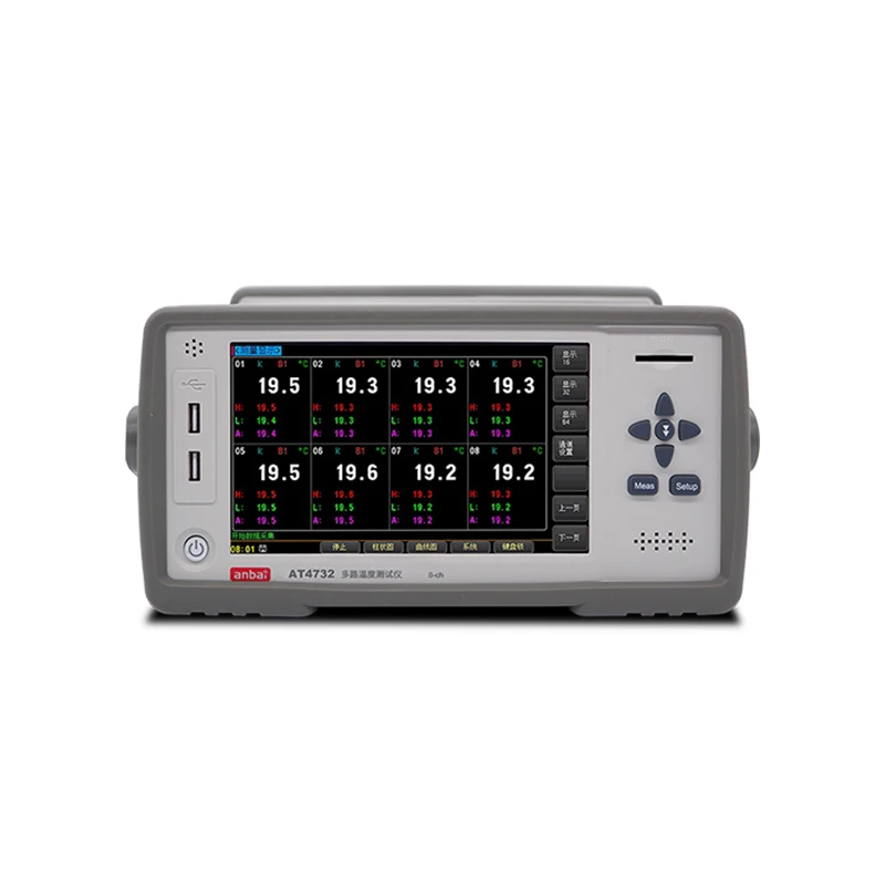 Applent AT4732 AT4740 AT4748 AT4756 AT4764 Multichannel Channels Temperature Meter Data Logger Test scope -200℃ ~1800℃