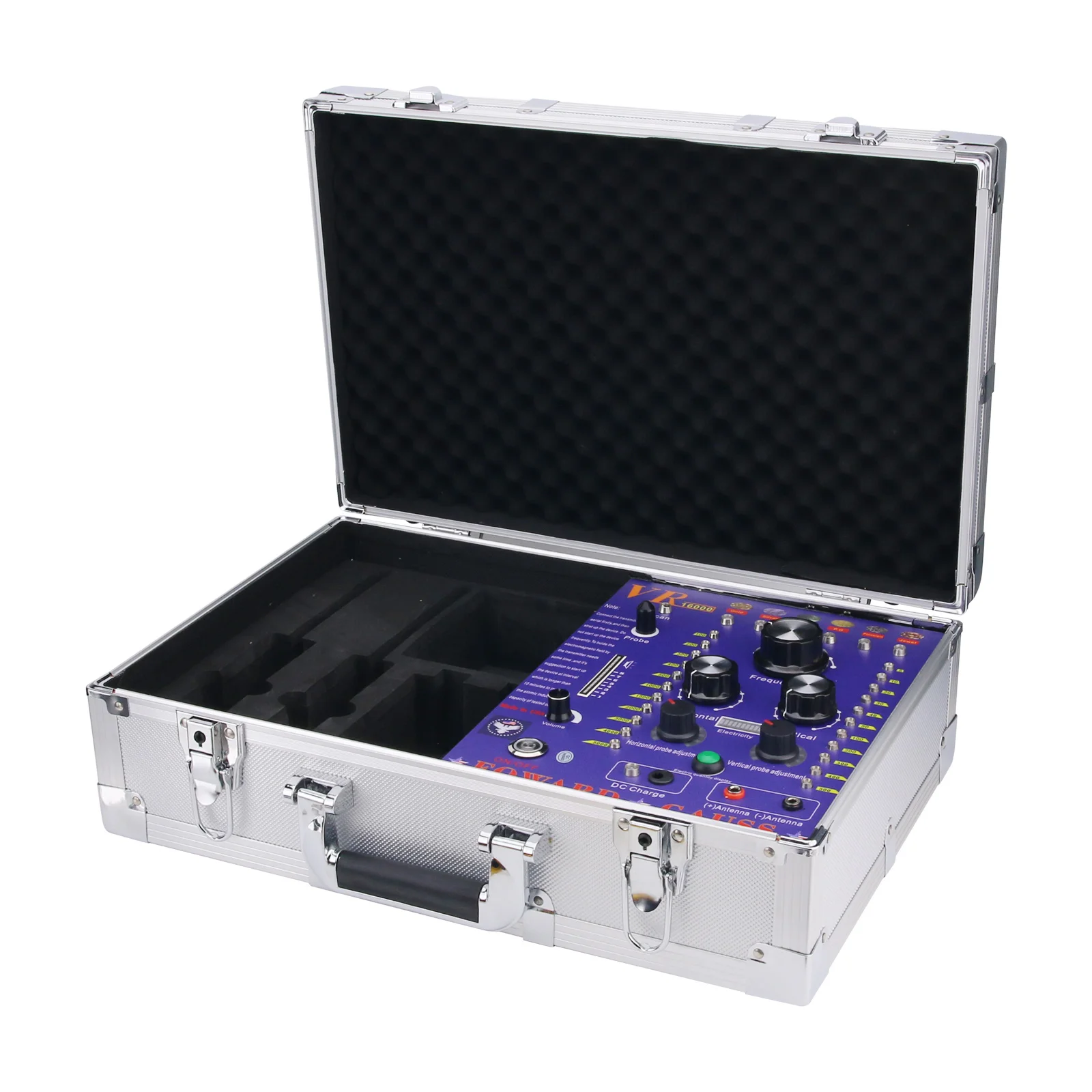 

VR16000 Gold Detector Metal Finder Metal Detector with Carrying Case for Gold Silver Copper Placer Gold Pottery Gems