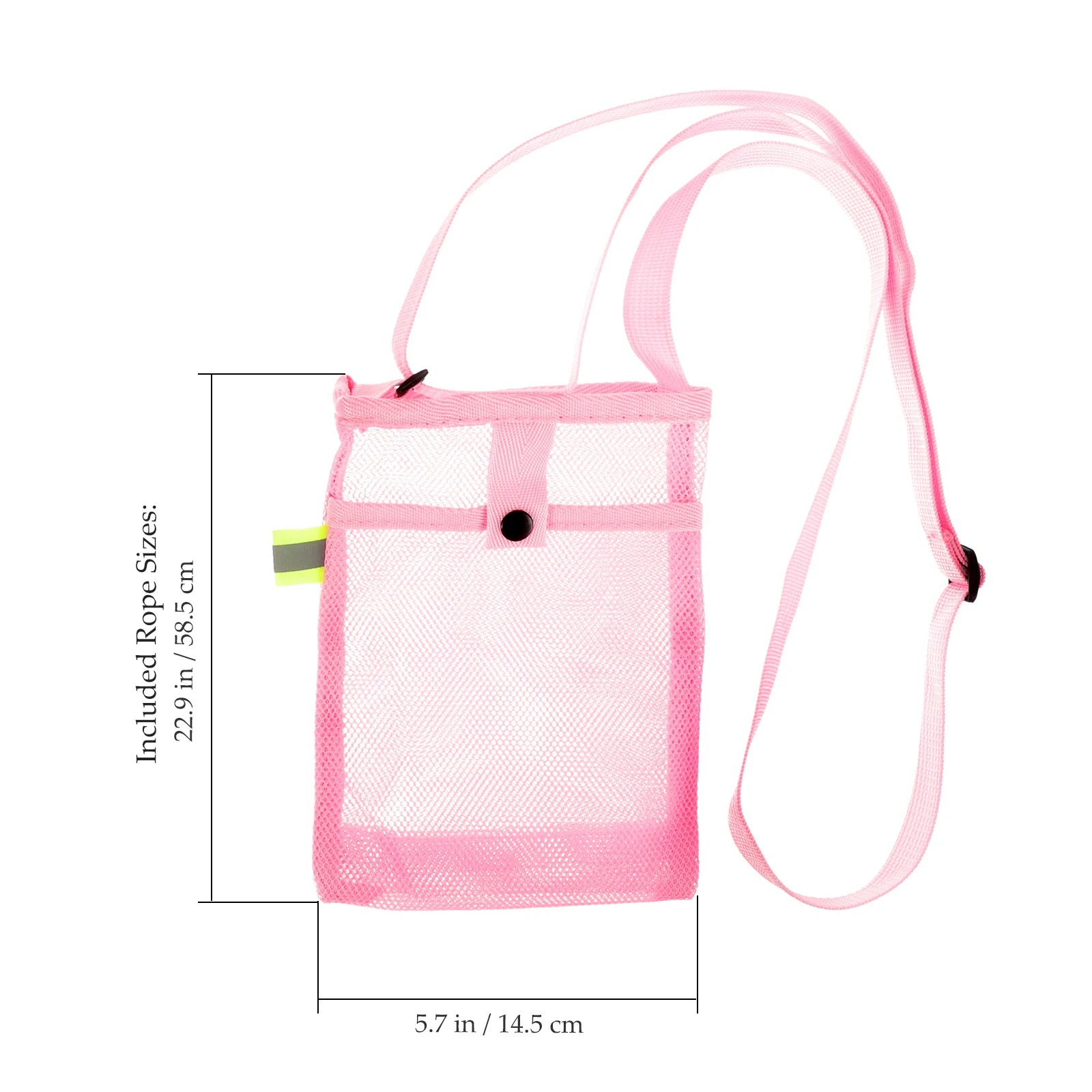 

2Pcs Water Bottle Mesh Bag Lightweight Portable Holder for Walking Hiking Sports Camping Tote Straps Bottle Pouch