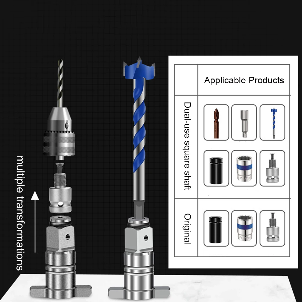 1PC 18V Electric Brushless Impact Wrench Shaft Accessories Single/Dual Use Cordless Wrench Part Power Tool Shaft-Accessories