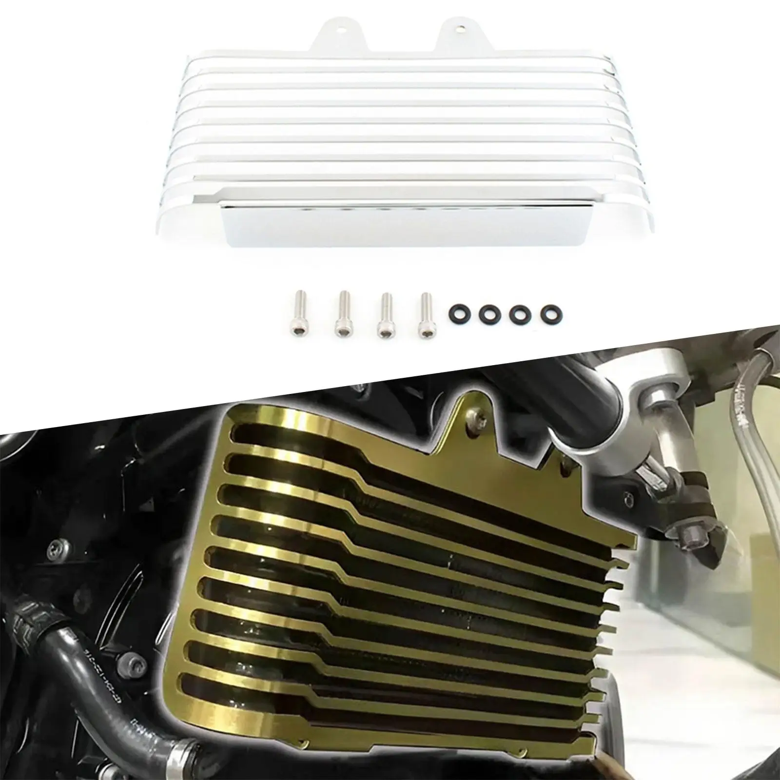 Motorcycle Radiator Guard Cover Replacement Easily Install Practical Wear Resistant Accessories Protector Cover for R Ninet