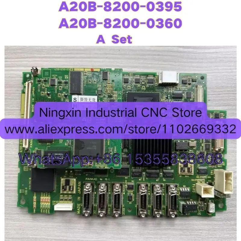 

Latest Quotation Used A Set A20B-8200-0395 And A20B-8200-0360 Circuit Board Tested OK