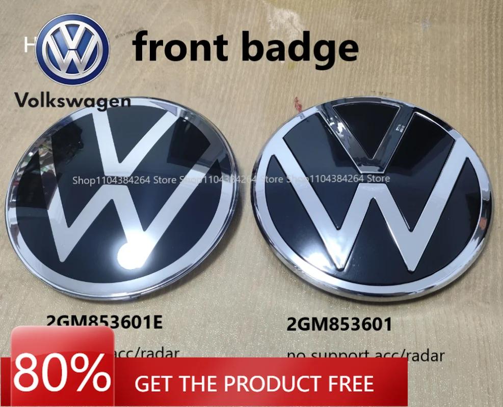 

Эмблема переднего бампера для VOLKSWAGEN 2GM853601E, подходит для VW PASSAT, LAVIDA, Sagitar, BORA, JETTA, GOLF, POLO, Lamando, T-Cross, TACQUA, T-ROC, MAGO.