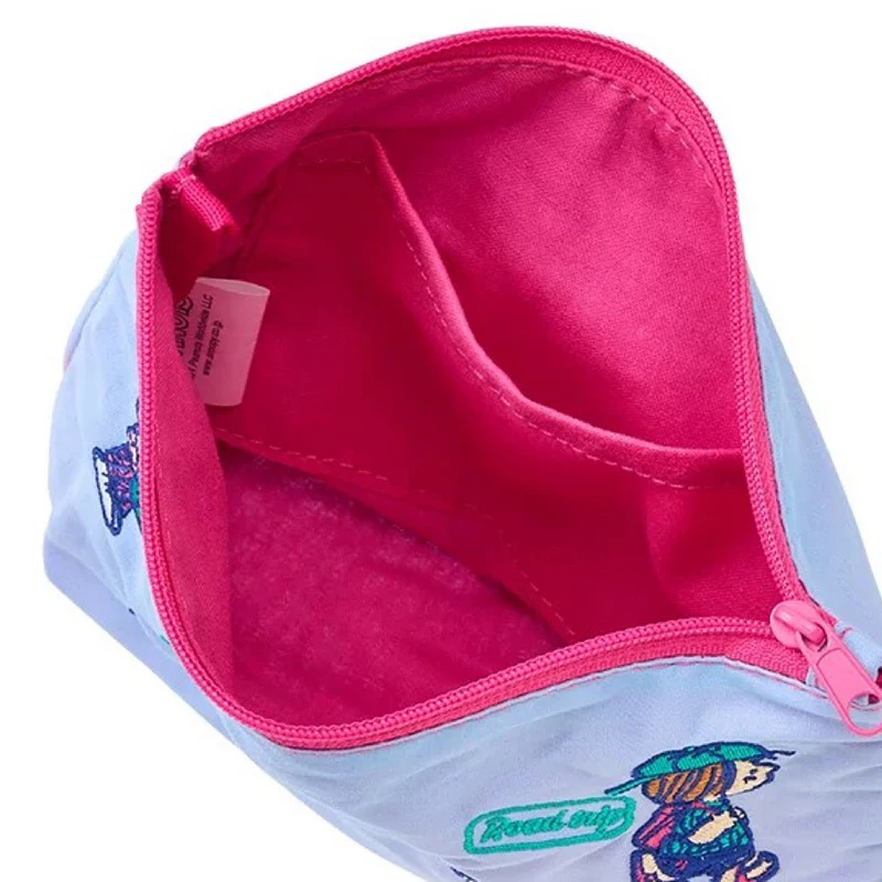 Snoopy saco cosmético bordado batom jóias sacos de armazenamento dos desenhos animados grande capacidade saco de maquiagem feminina bolsa de embreagem bolsa de higiene pessoal