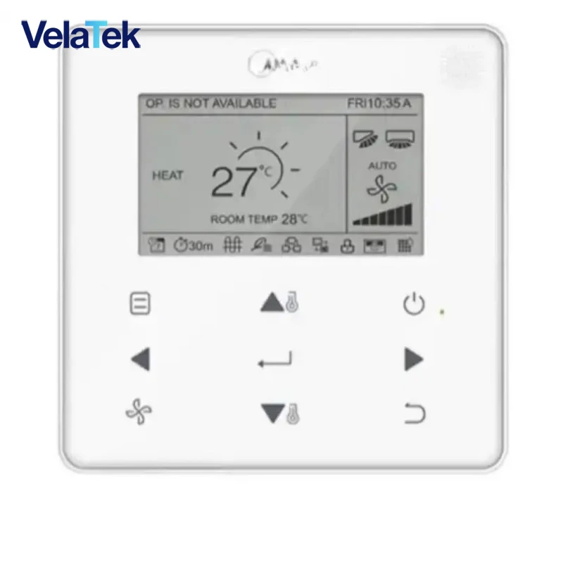 

Оригинальный новый кассетный проводной контроллер Midea Aircon MCD 36 CRN2 KJRH-120F/BMKO-E KJRH-120F/BMK0-E 17117100000510