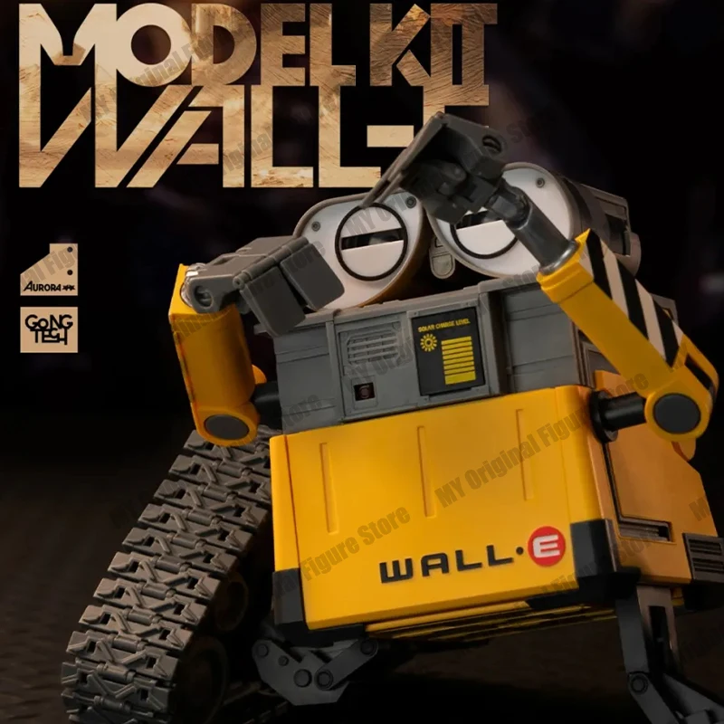 Kit d'assemblage Original GONG WALL · E, 15cm, Robot mignon, figurine de guérison, Collection d'animaux de compagnie, jouet pour enfant, cadeau de noël