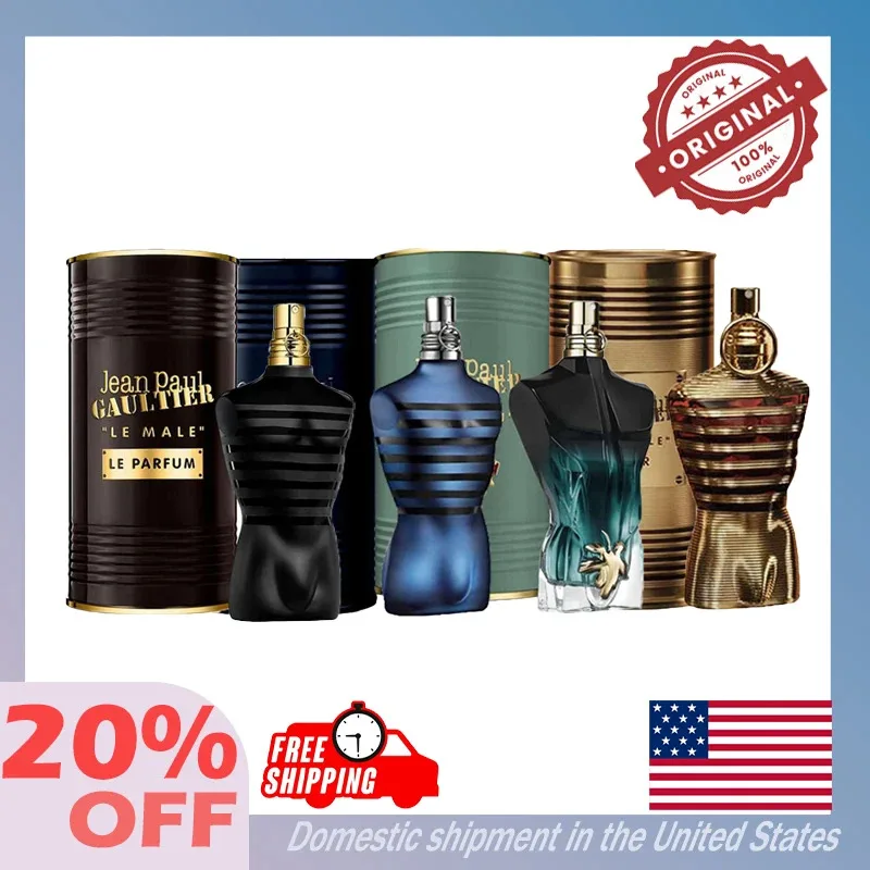 125ML Original Jean Paul Gaultier Perfume de alta calidad para hombres encanto colonia feromonas atraen el desodorante ligero sexual de larga duración