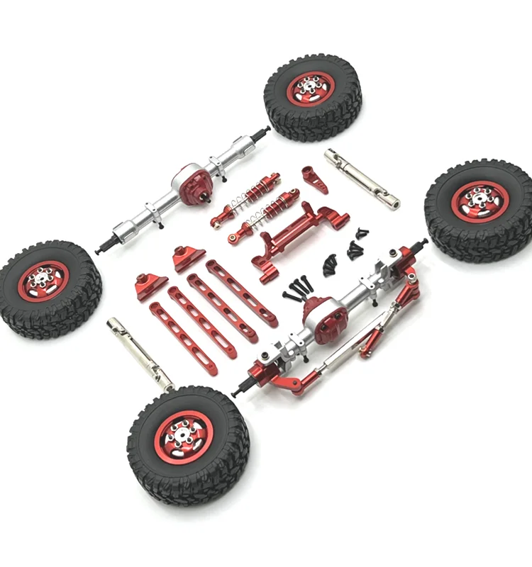 1/12 MN82 LC79 MN78 Remote Control Car Parts, Metal Upgrade and Modification, Vulnerability Kit