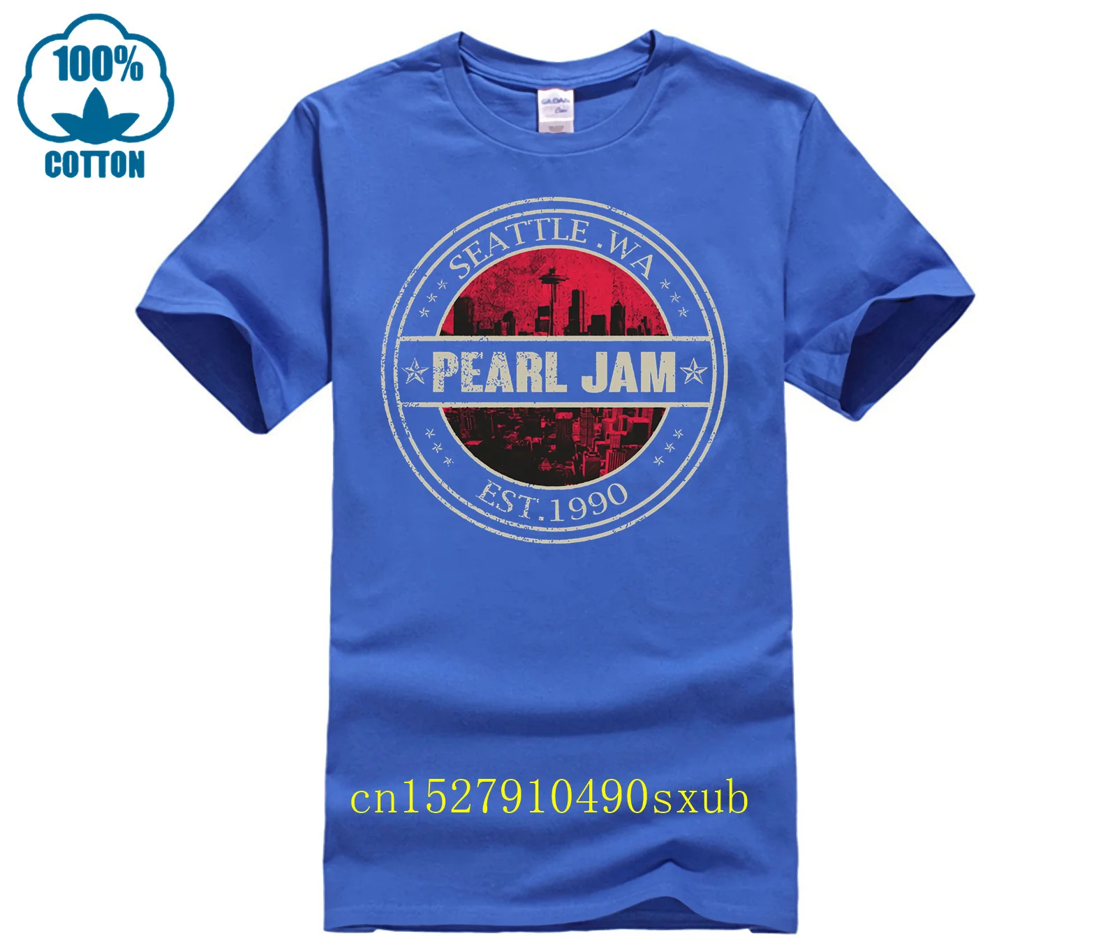 man t shirt Seattle Wa Pearl Jam Est 1990 Shirt woman tee