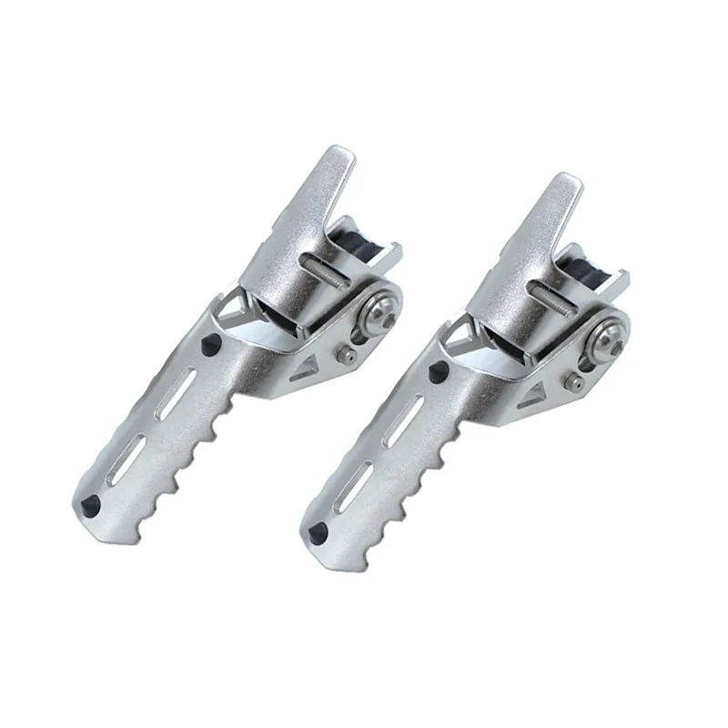 For Honda CRF1000L Africa Twin CRF1100L CRF1000 CRF1100 CRF 1000 1100 L Motorcycle Highway Front Footrest Folding Footpeg Clamps