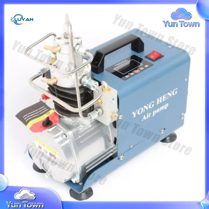 High Pressure Electric Air Compressor Pump for AUTO PCP Pneumatic Tank Set 110V 220V