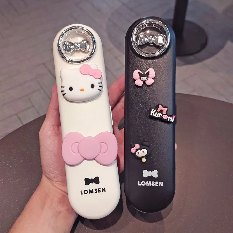 

Sanrio Hello Kitty Cutlery Set Spoon Chopsticks Portable Tableware Storage Box Children Cutlery Box Camping Business Trip Sus