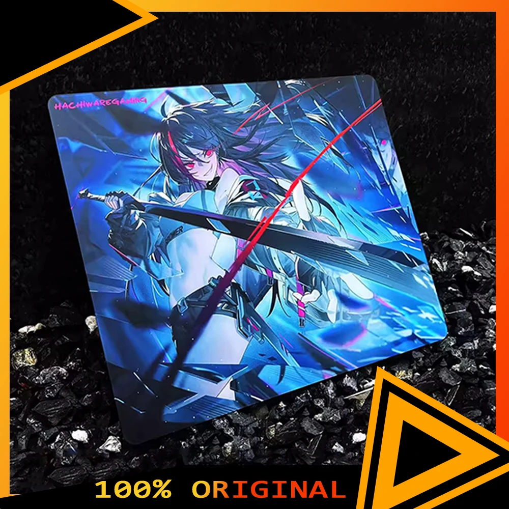 

Hachiware Gaming Zero Glass Mousepad Uncoated Frosted Tempered Glass FPS Speed Mouse Pad Full Coverage PU1MM Primer For TTK APEX