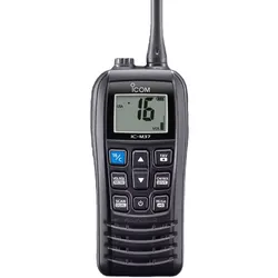 ICOM IC-M37 Maritime VHF Handheld Walkie Talkie Waterproof Floating Boat Walkie Talkie