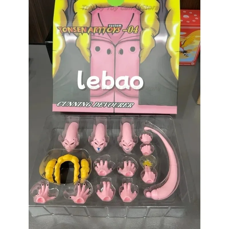 متوفر في المخزون GK Tonsenarttoys لعبة دراغون بول Shf Majin Buu Boo المراهقين Malevolence رئيس اليد عمل الشكل لعبة جمع هدية #5