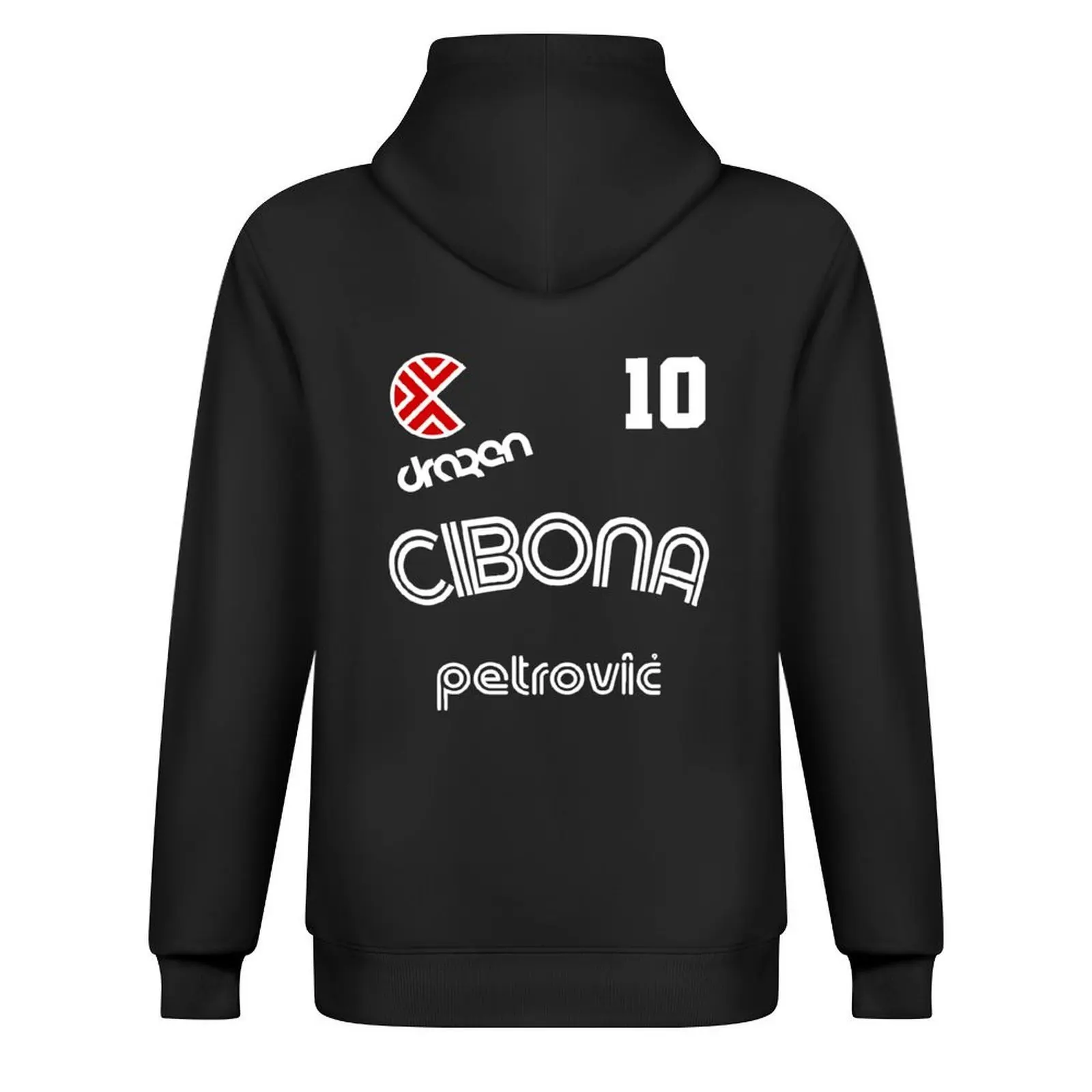 Drazen Petrovic ريترو كرواتيا كرة السلة جيرسي هوديي بلوزة ملابس للرجال النمط الكوري ملابس الخريف منتجات جديدة الرجال هوديي